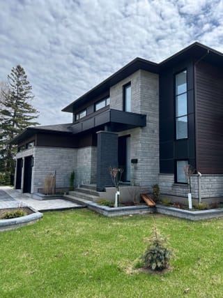 Fenêtres lavées - Vue de côté