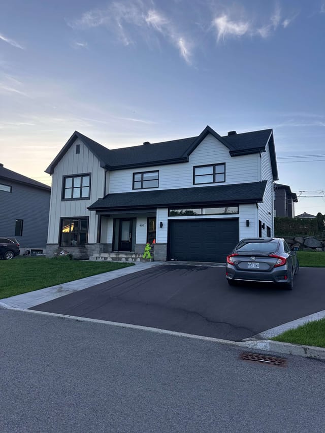 Nettoyage fenêtre - Maison blanche